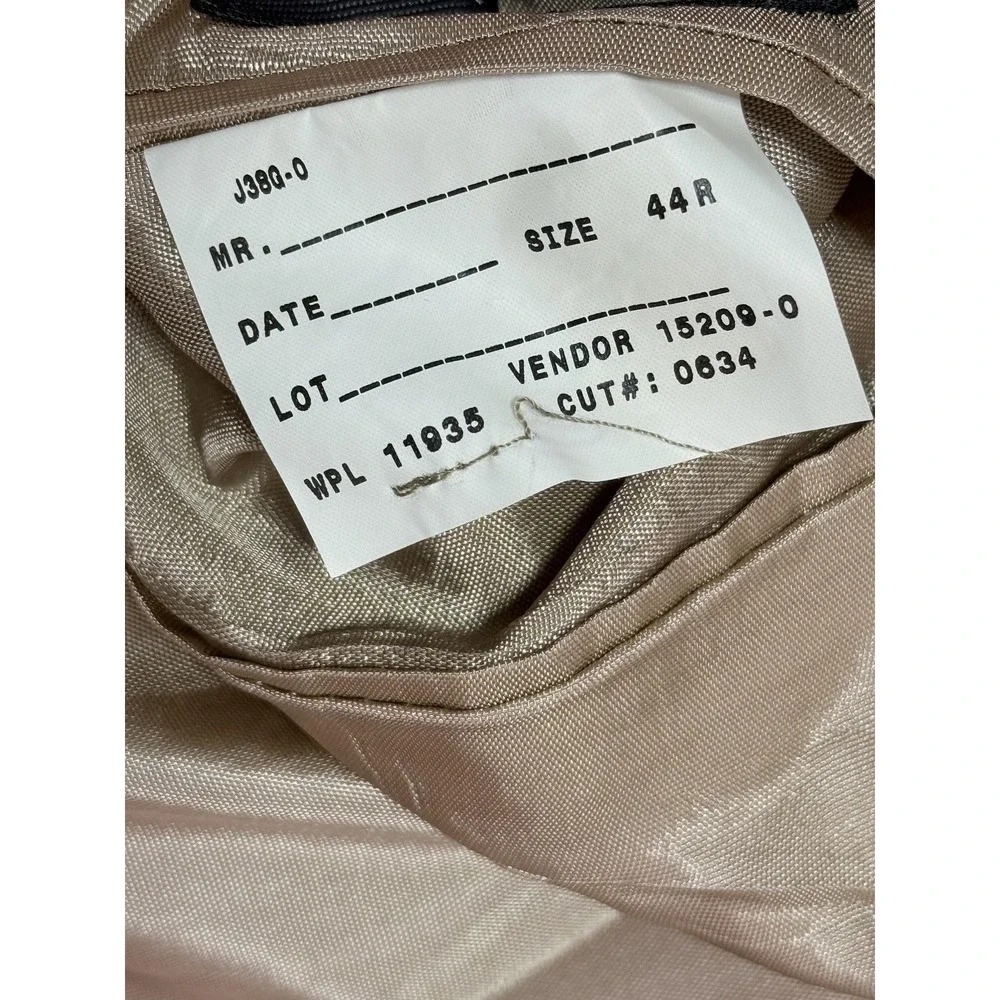 J Ferrar Blazer Mens 44R‎ Gray Wool Blend Custom Fit Single Breasted Sport Coat